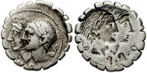 sulpicia roman coin denarius
